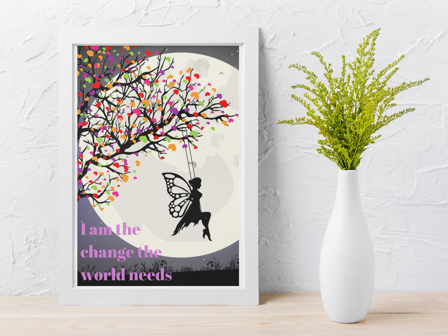 Fairy themed affirmation prints