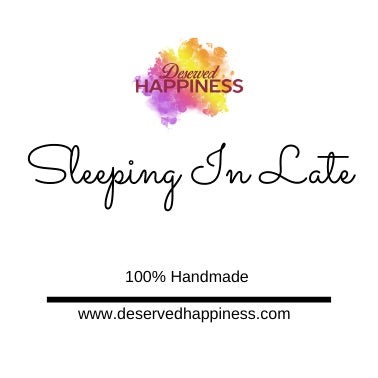 Sleeping In Late Vanilla Candle