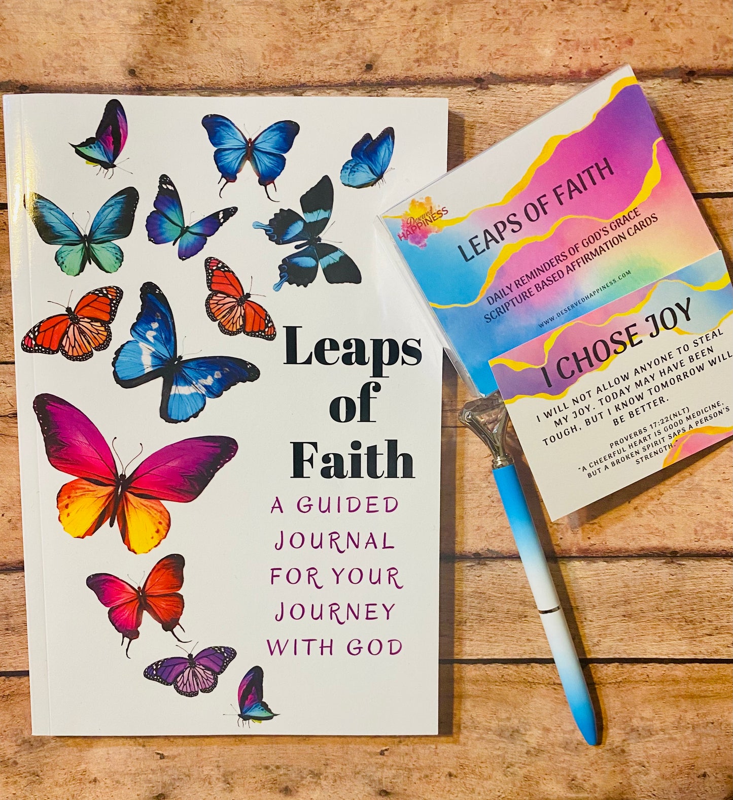 Leaps Of Faith: A Guided Journal for your Journey with God