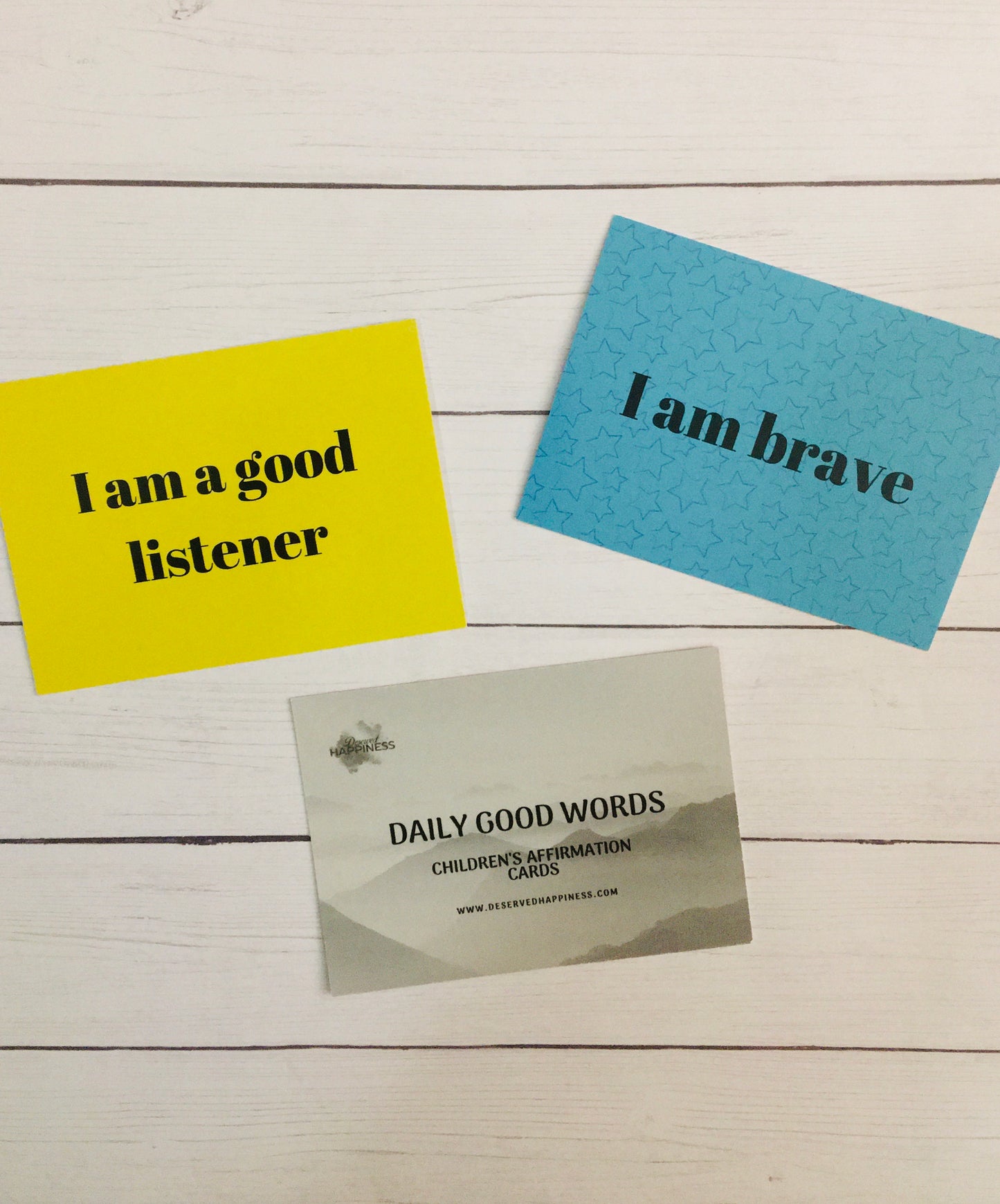 Daily Good Words Children’s Affirmation Cards