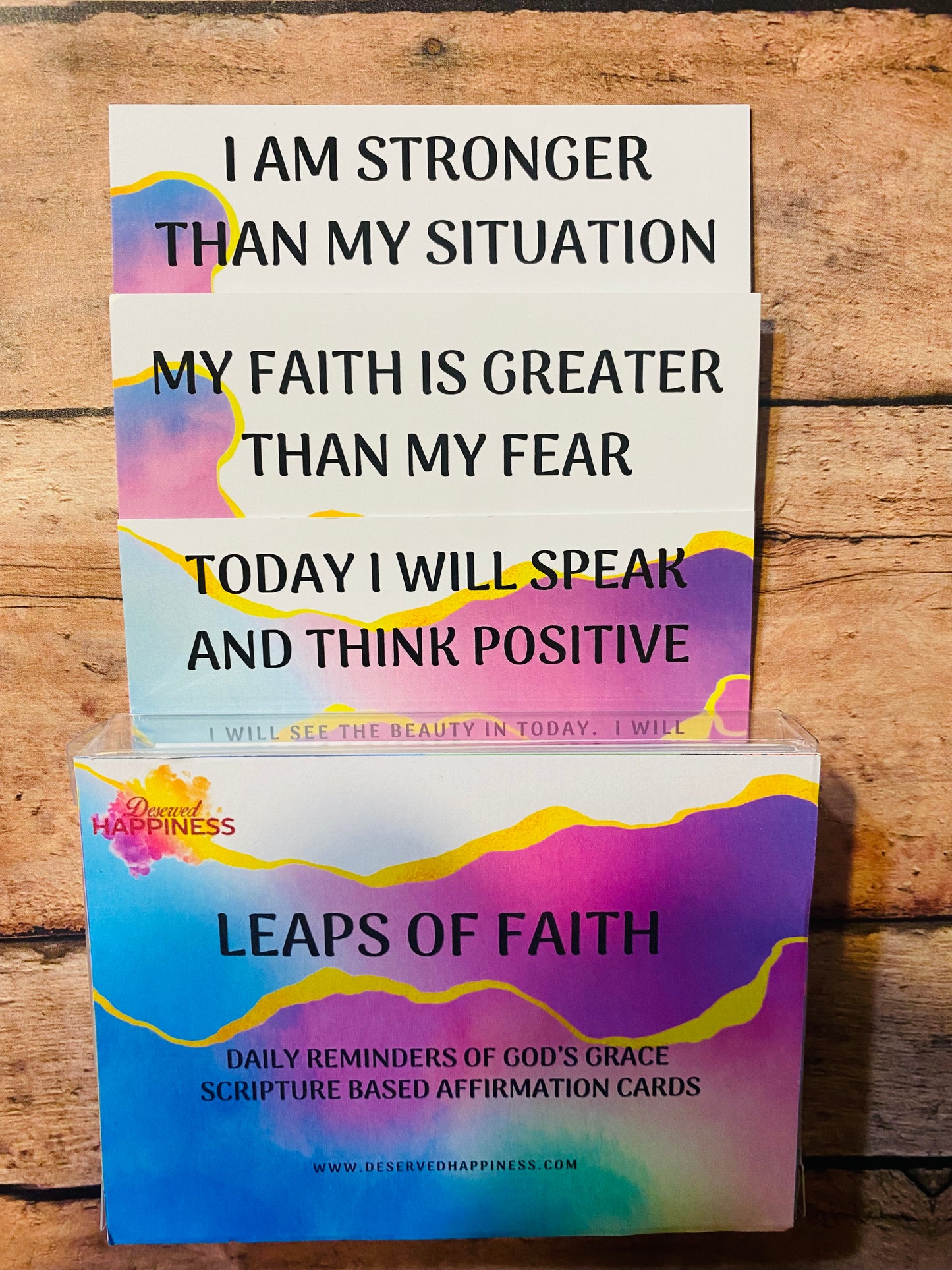 Leaps of Faith Affirmation Cards