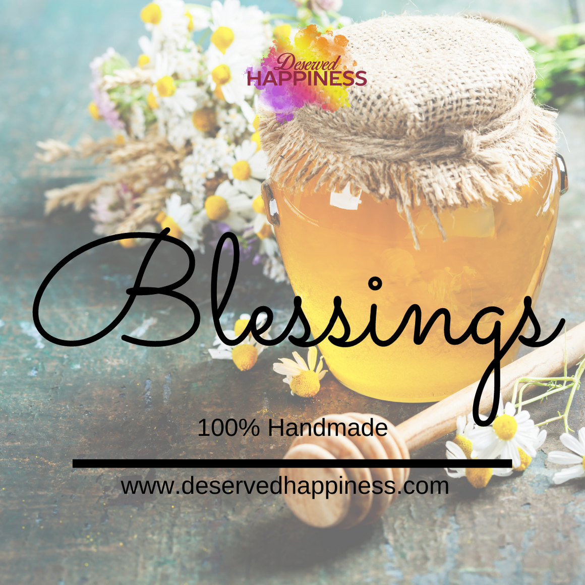 Blessings Honey Scented Candle