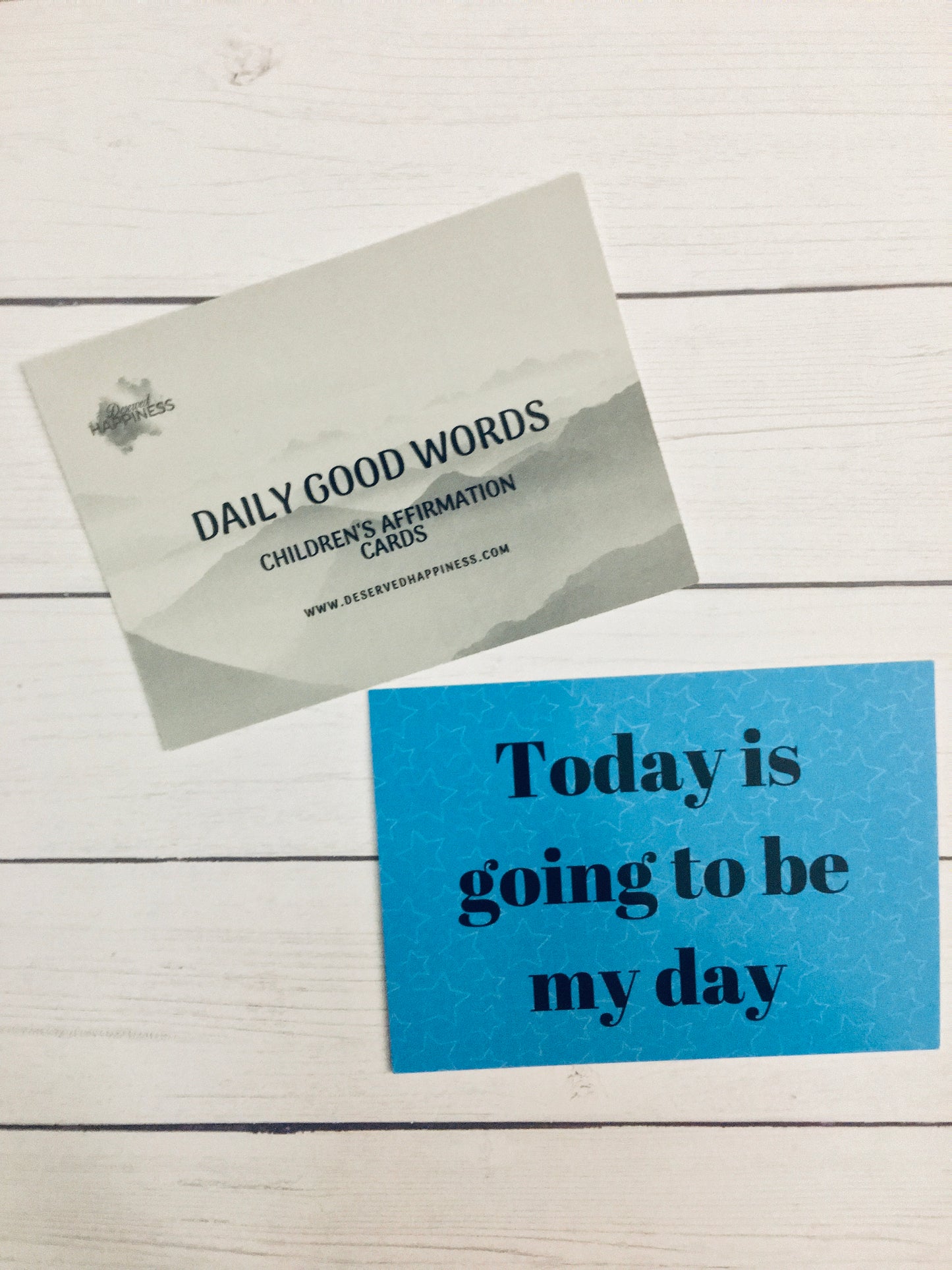 Daily Good Words Children’s Affirmation Cards