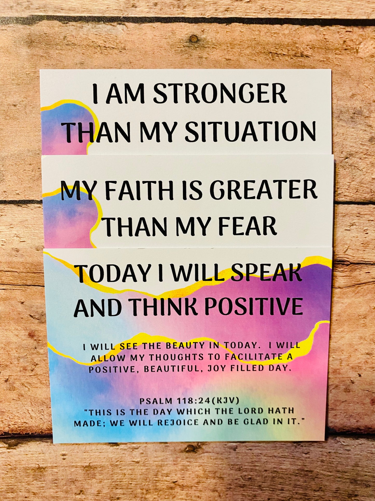 Leaps of Faith Affirmation Cards