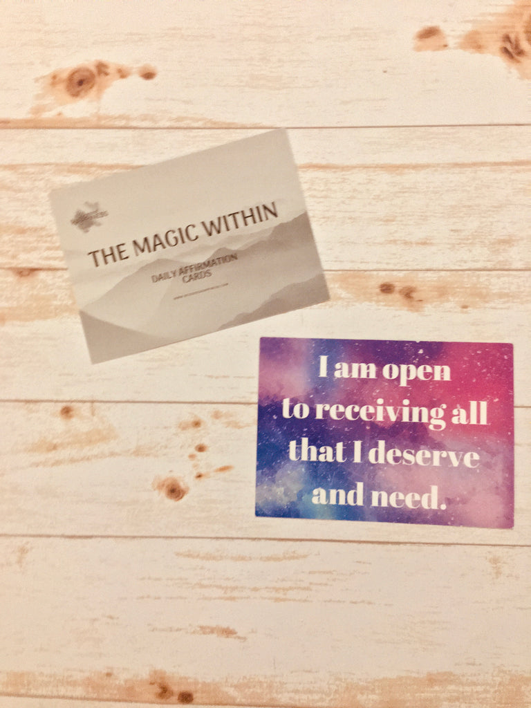 Magic Within Affirmation Cards