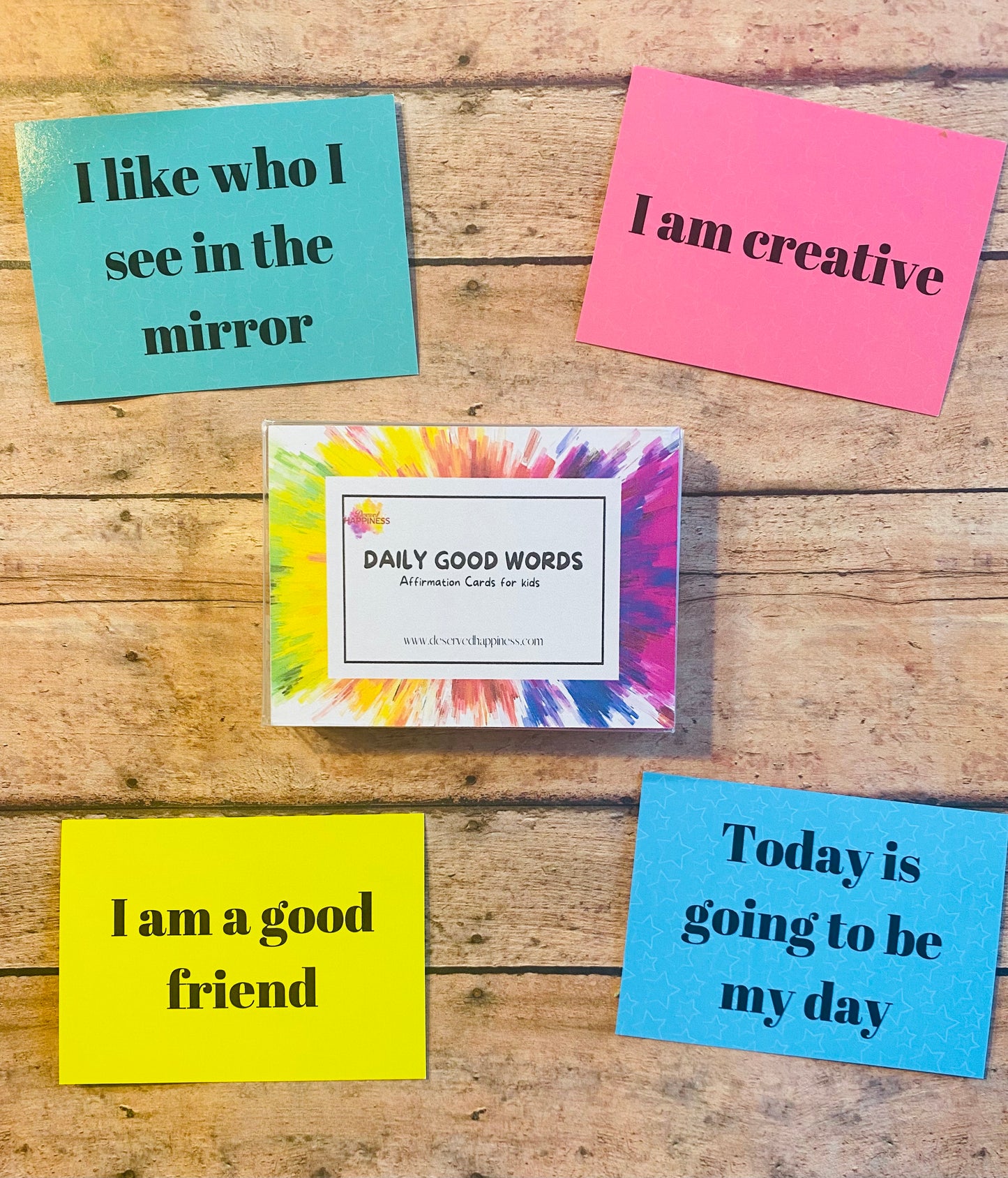 Daily Good Words Children’s Affirmation Cards