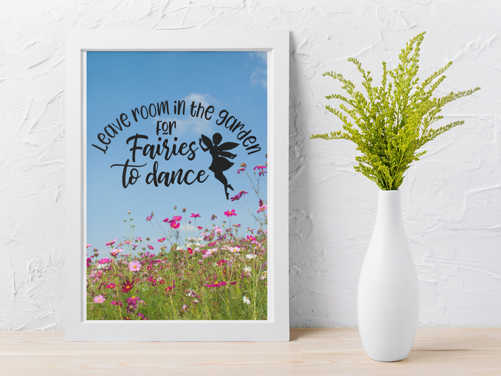 Fairy themed affirmation prints