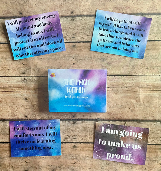 Magic Within Affirmation Cards